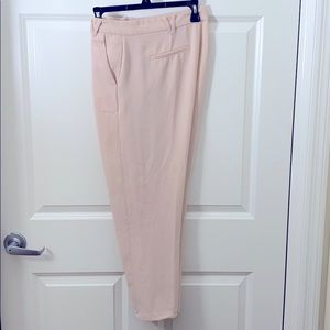 Nine West High-waisted Blush Pink Pants